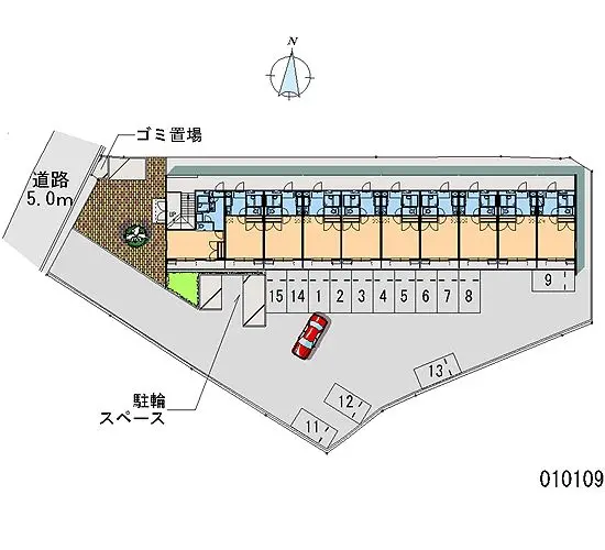 ★手数料０円★広島市安佐南区上安３丁目　月極駐車場（LP）